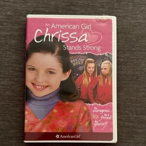 American Girl Chrissa Stands Strong DVD with Pink Cover